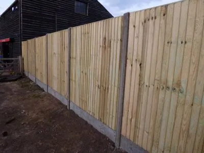 Stock fencing installation 4